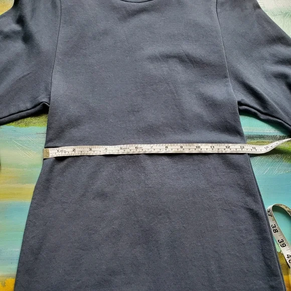 GAP Dolman 3/4 Sleeve Sweatshirt Dress - Picture 4 of 11